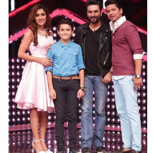 Jayant sharma in &tv reality show the voice kids