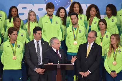 Michel Temer became the new president in Brazil