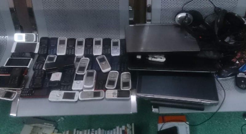 Nine arrested in mobile Tower fraud