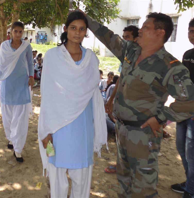 NCC cadets enroll today Physical