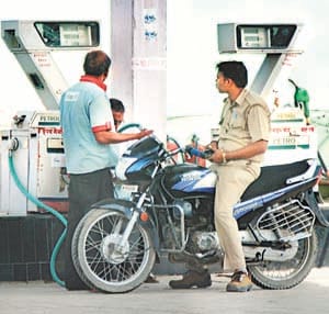 without helmet sale out the petrol