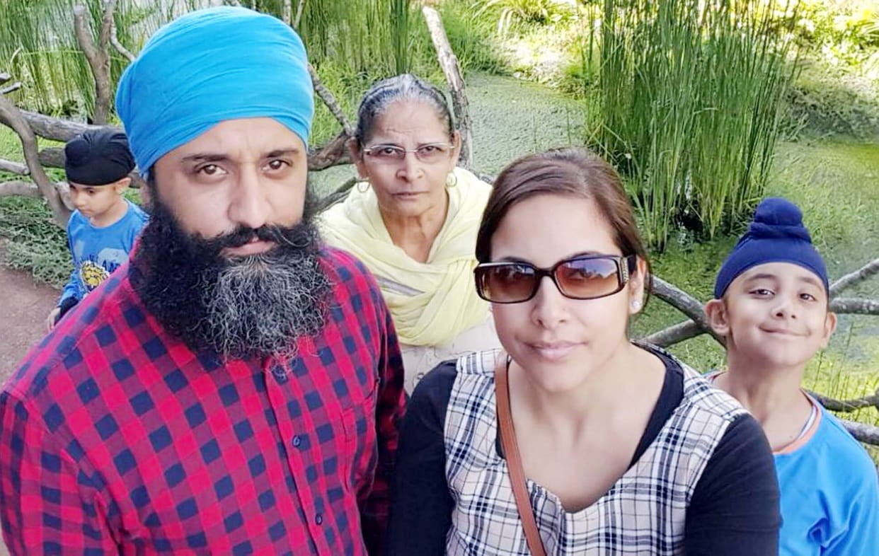 nri murdered in villege