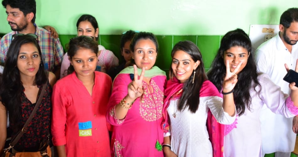 pu elections ,pu student election ,nsui ,soi ,pu polls ,nsui pannel