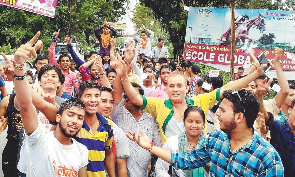 Student elections dominated by ABVP
