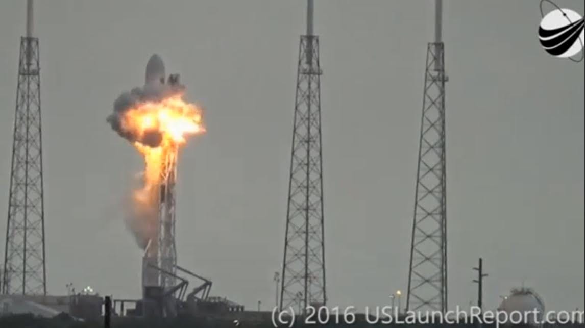 SpaceX rocket blasts, destroyed Facebook Satellite