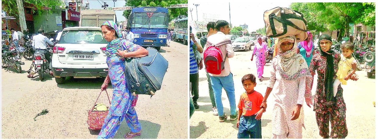 strike in fatehabad, employees strike, passengers sad, tohana, bhattu, bhuna, fatehabad