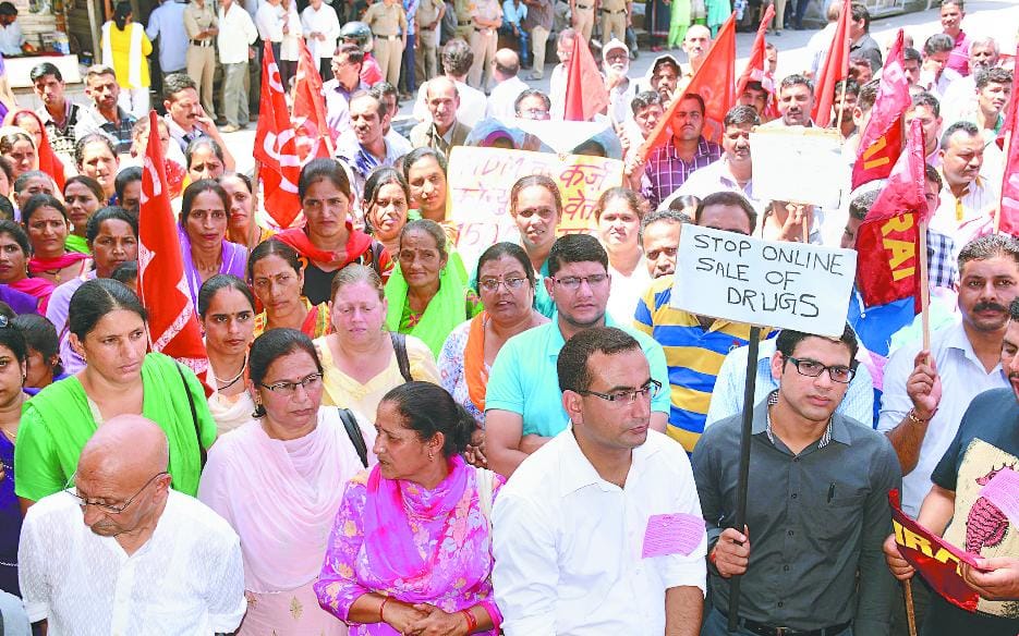 trade union strike