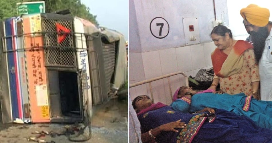 chief minister teerth darshan yatra accident in rajpura, 50 people injured