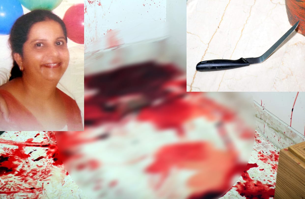 businessman wife killed by servant.