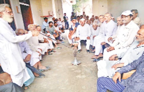 ganna mulya bhugtan na karne par aandolan