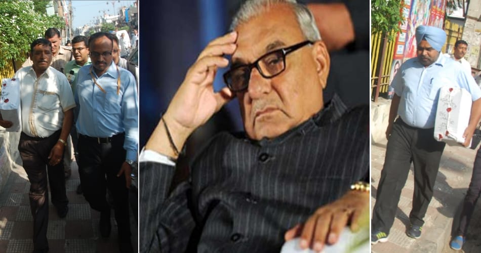  9 hours, 15 officers, cbi raids at former CM Bhupinder singh hooda house