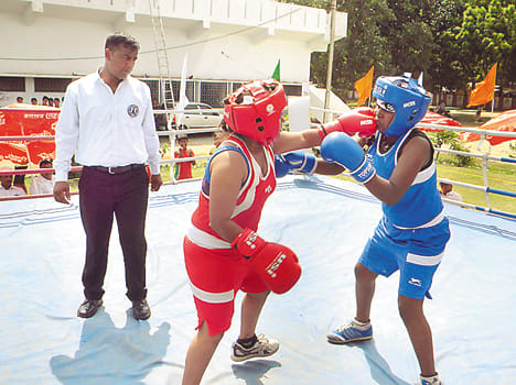 Mary Kom wants to become a boxer in the ring were reeling