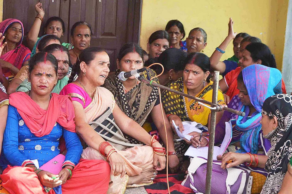 Honorarium less, work more, Anganwadi worker Bdkin