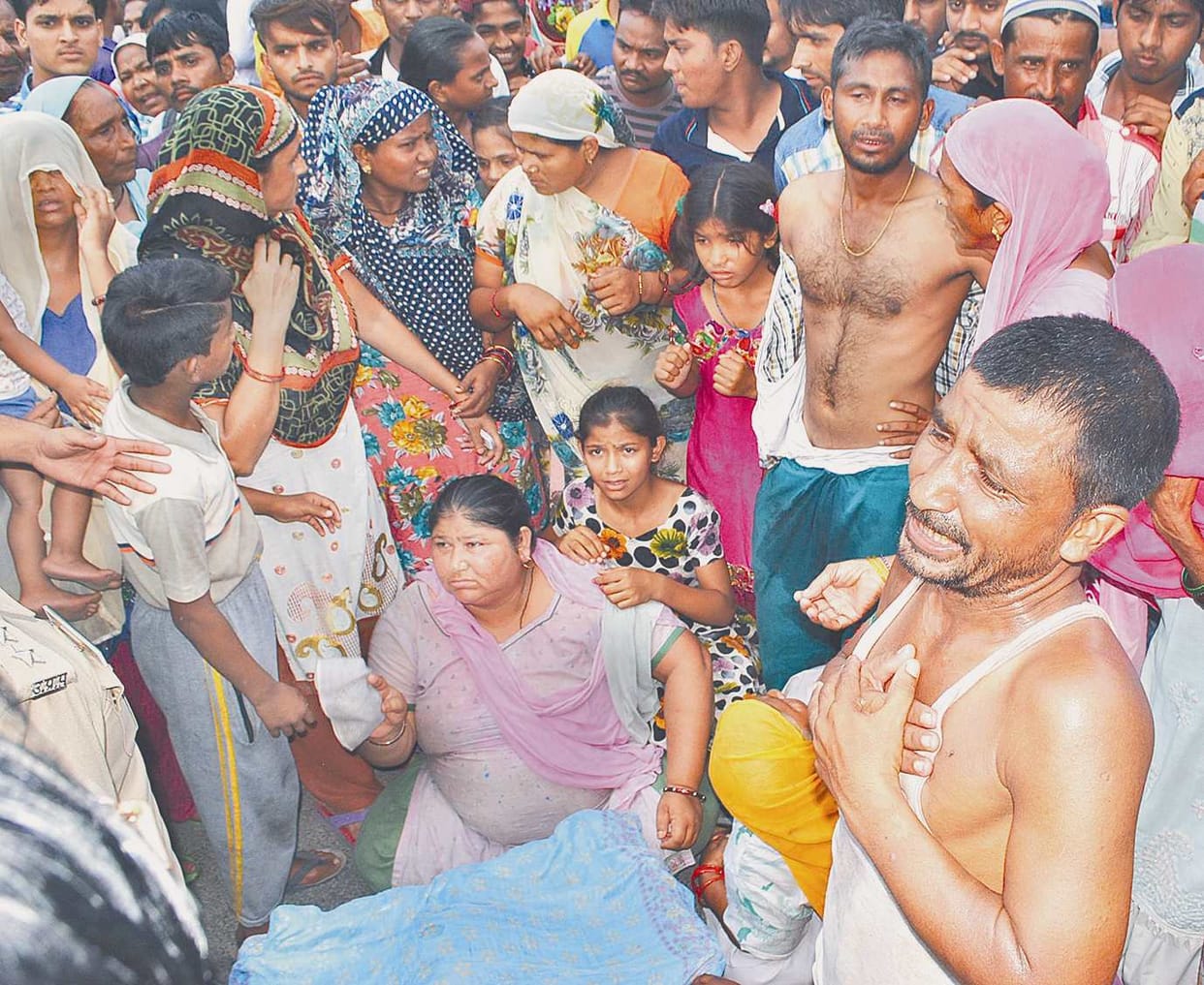 death of the girl child in accident