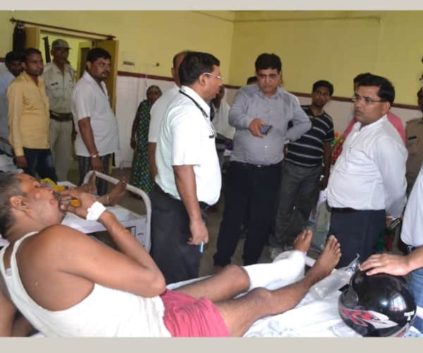 Accident in Raebareli.