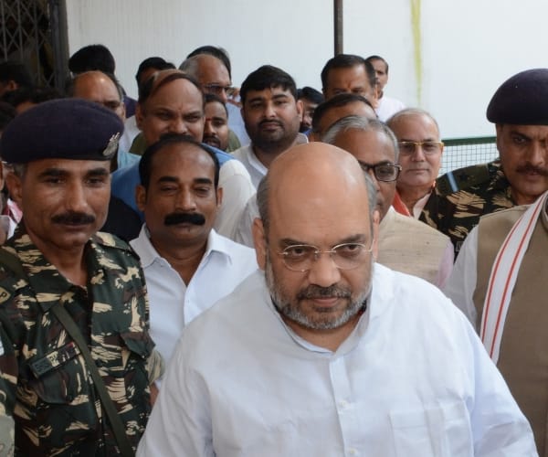  amit shah speaks about conflicts in SP.