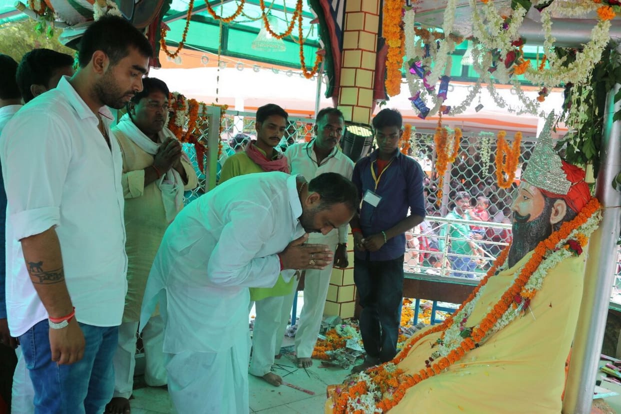 Kinaram aroused was the surge of devotees