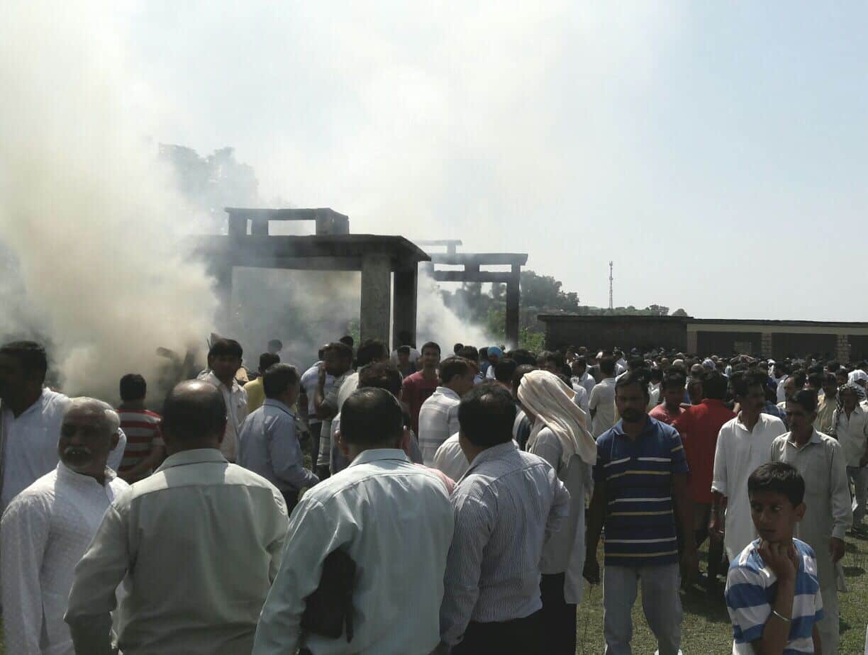 Chamba accident: Cremination of Five Youths in Basa Village at Kangra, live photos.