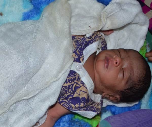 A child found in sitapur.