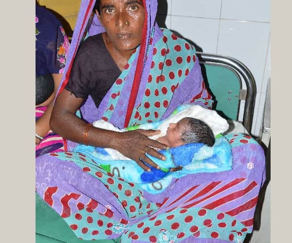 A child found in sitapur.
