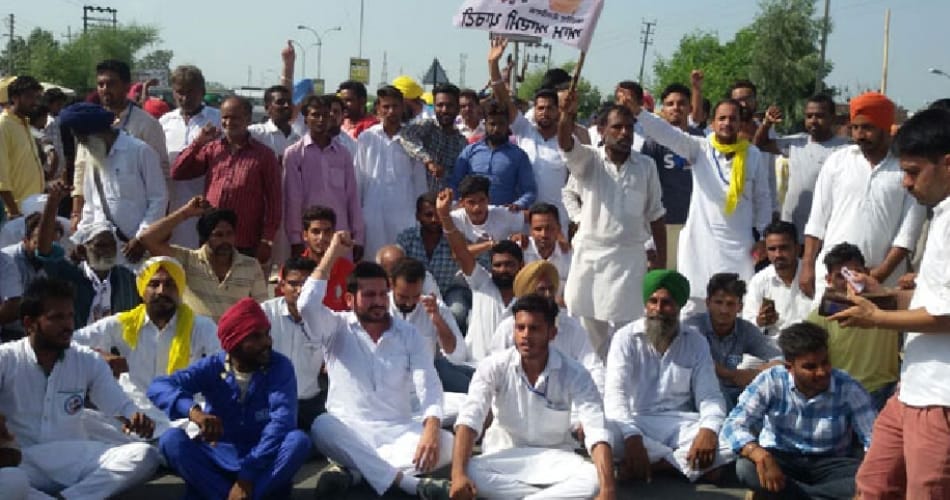 dispute and huge clash in akali aap workers in mp bhagwant mann rally, people injured