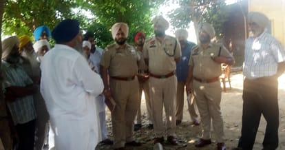 robbers burnt alive derahead, punjab tarantaran