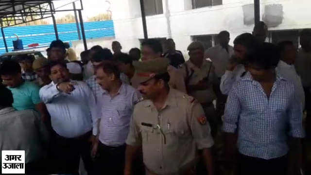 अस्पताल के दौरे पर डीएम 