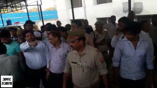 अस्पताल के दौरे पर डीएम 
