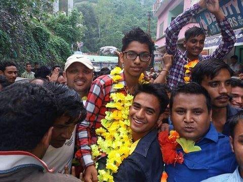 Satpuli the banner of NSUI