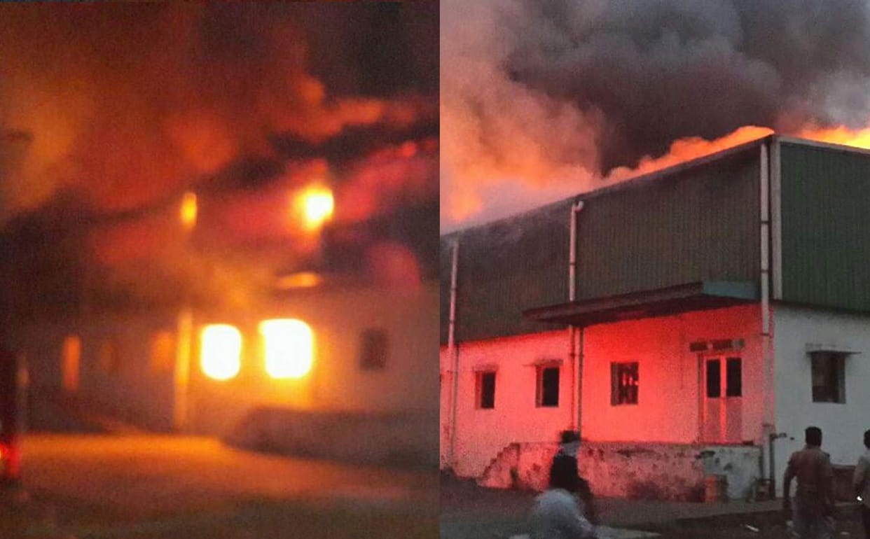 fire, shop, panipat, haryana