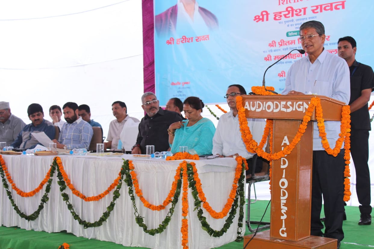 CM rawat at 22th mussoorie Fusillade anniversary.