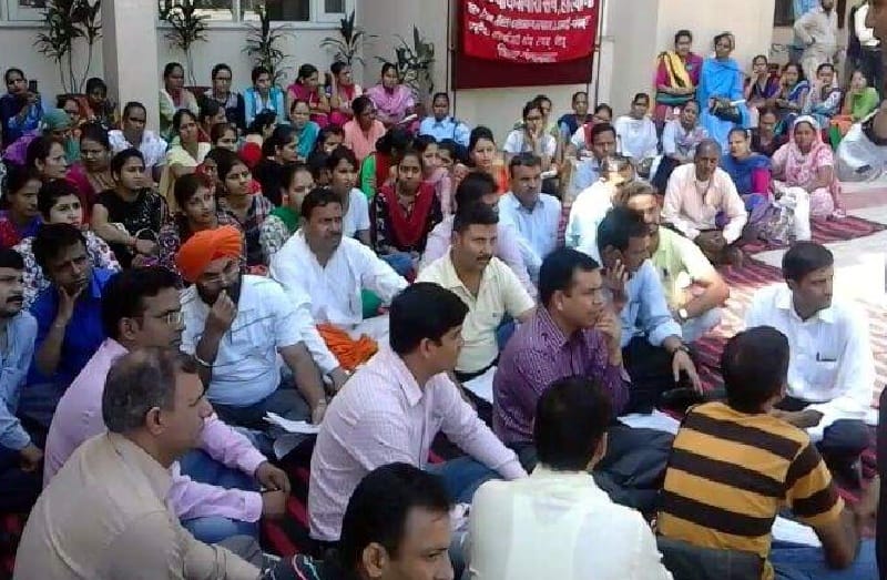 panchkula, Health, workers, strike, services affected, panchkula, General Hospital