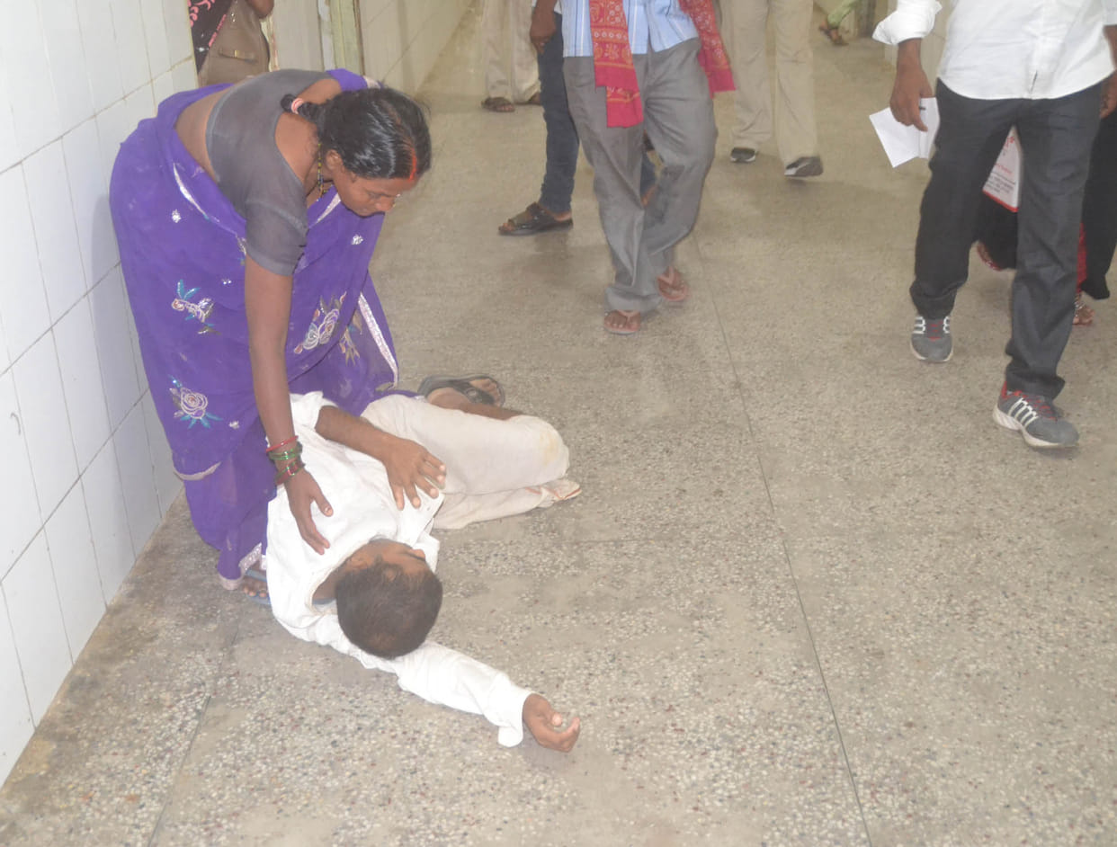 nurses on strike, patient in problem