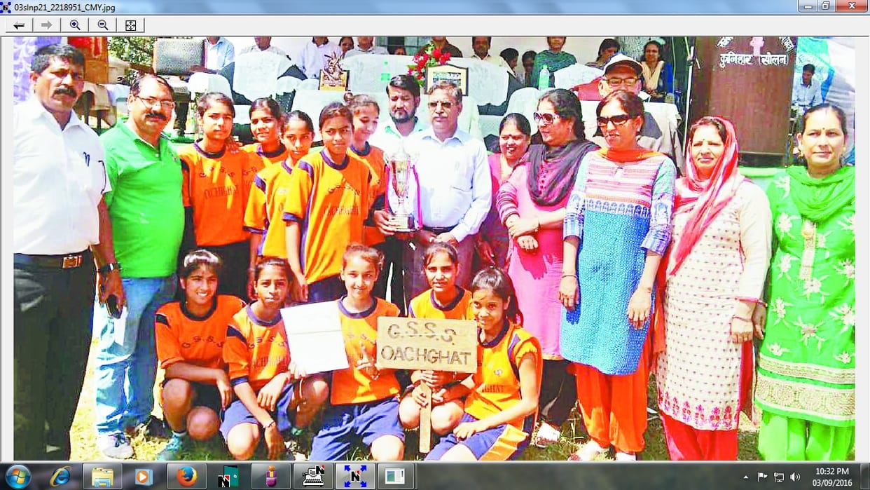Ochaghat become a champion in basketball