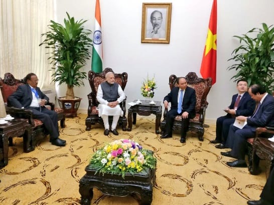 Modi reached vietnam for two days visit