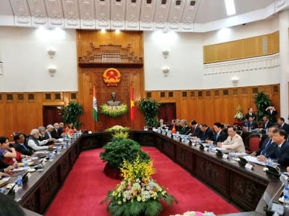 Modi reached vietnam for two days visit