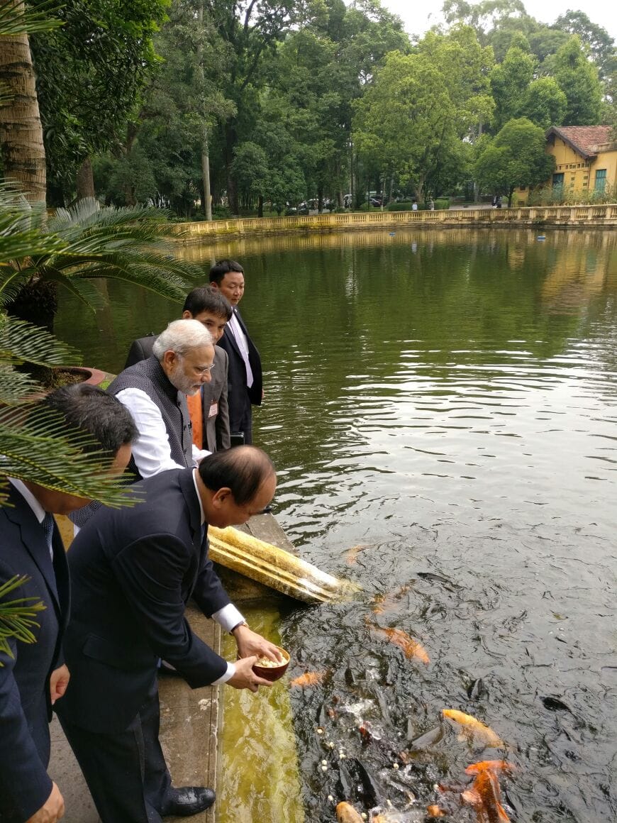 Prime Minister narendra Modi visit to vietnam