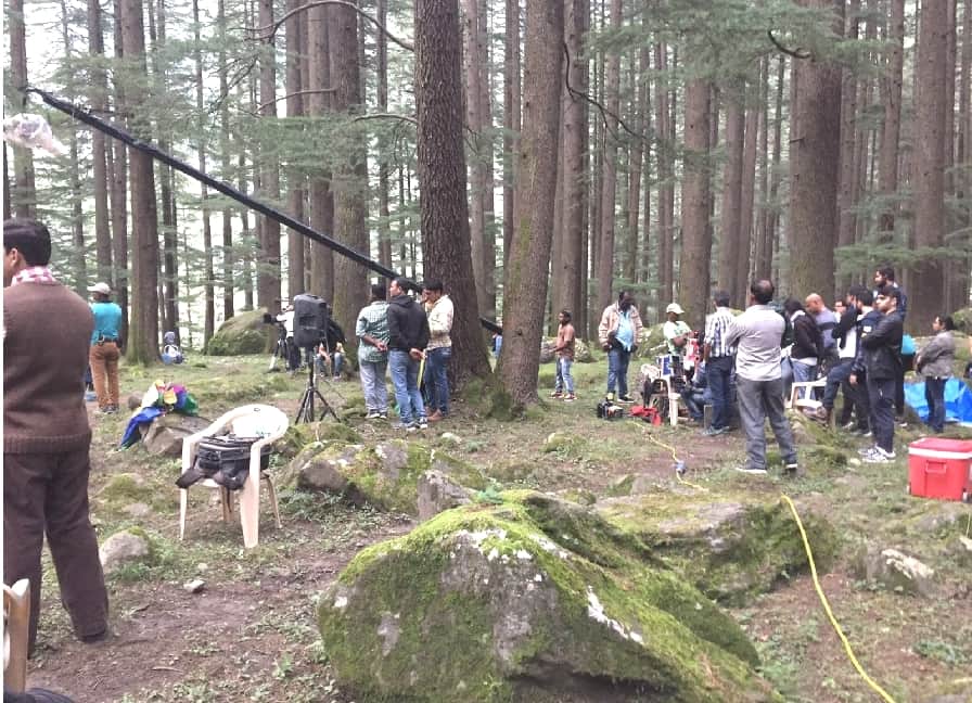 Salman Khan at Manali for film shooting.