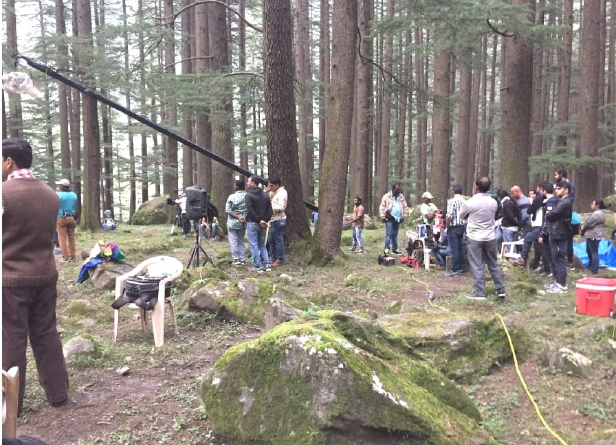 Salman Khan at Manali for film shooting.