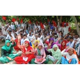 labour policy,protest,workers organisation,rewari