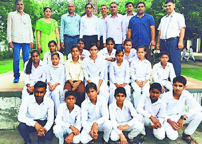 shergarh school won 8 medals, games, players, school, kaithal