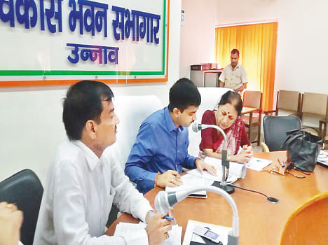 central team inspected village