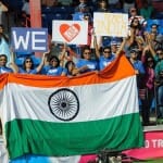 टीम इंडिया का समर्थन करते प्रशंसक