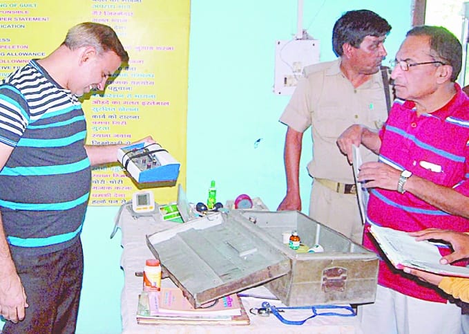 inspection in nasha mukti kendra