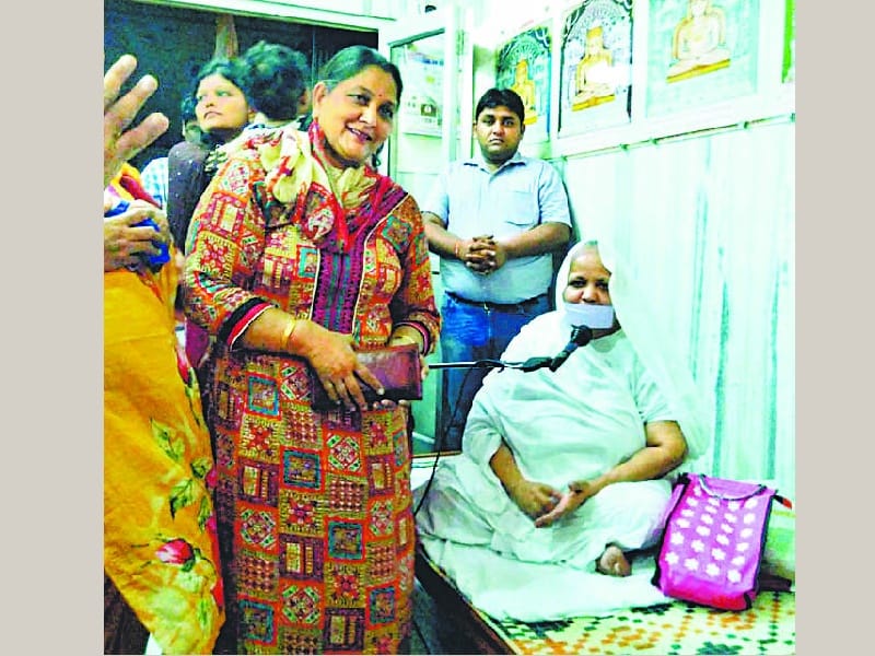 Jain mahaparva Pryusn, preparations in full swing, nuns Mahimasri, Malerkotla, Sangrur