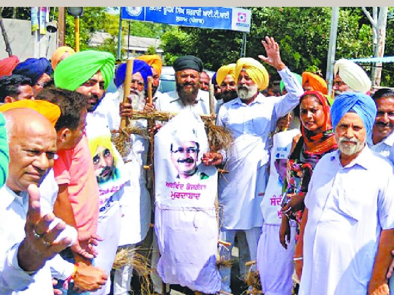 AAP, Bhagwant Mann MP, opposition Congress SC Cell, Sunam, Sangrur
