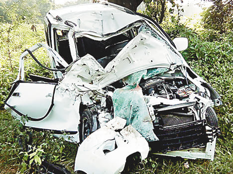Clashed tanker car, five died