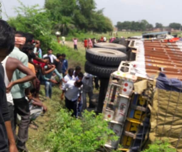 Two died in an accident in Lucknow.