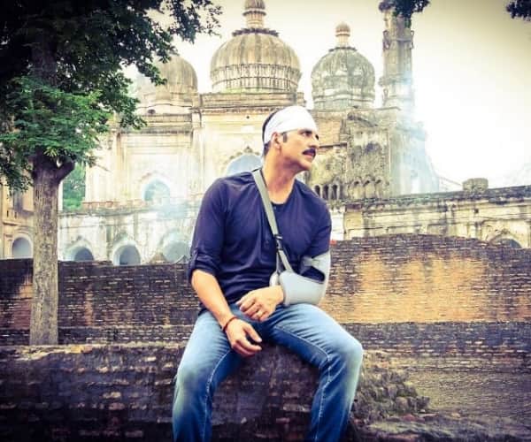Akshay kumar shoot in Lucknow.