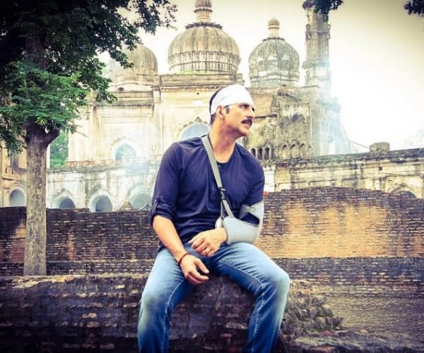 Akshay kumar shoot in Lucknow.